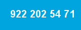 922 202 54 71 922 202 54 71